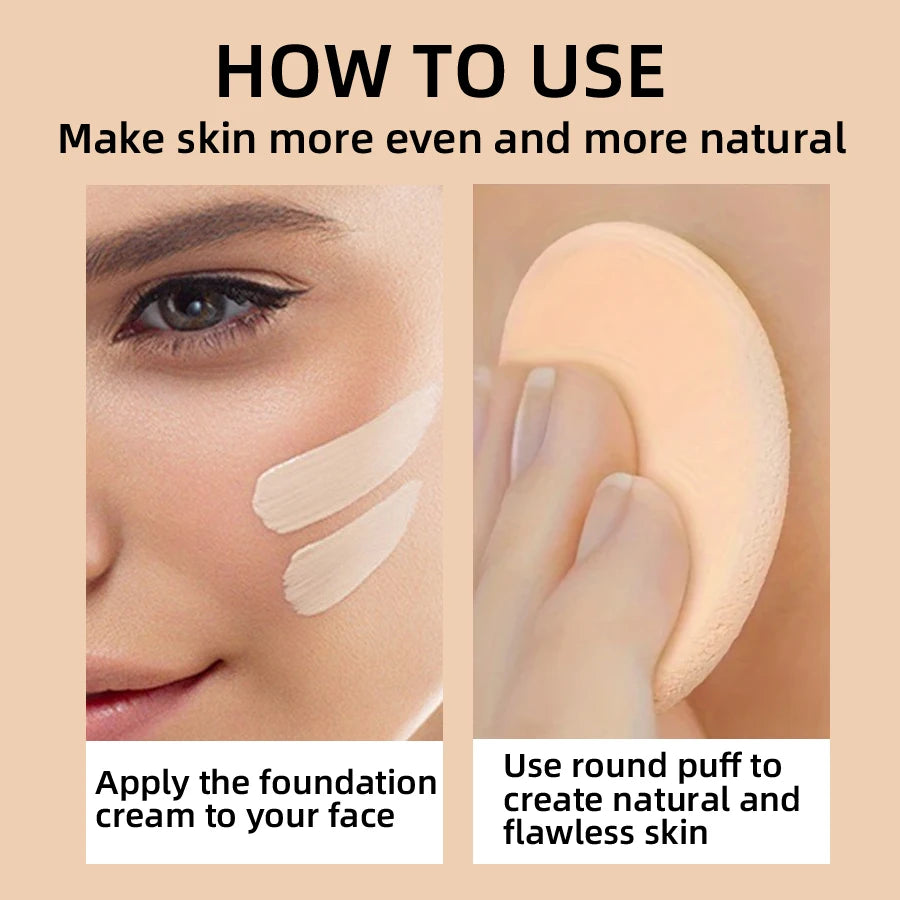 9 Colors 1pc High Coverage Concealer Foudation Cover Anti Dark Circle Freckle Long Lasting Waterproof Base Cream Face Makeup HIP