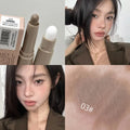 Double Head Contour Stick Bronzer with Brush Face Nose Shadow Cream Contour Pen Waterproof Lasting Contouring Makeup Cosmetics HIP 03