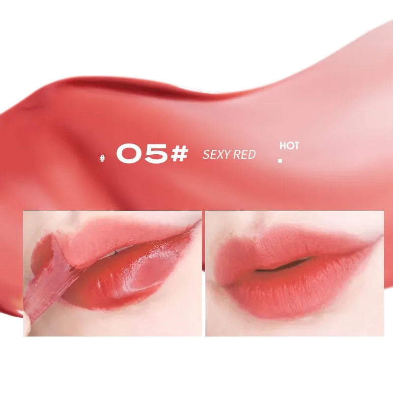 OCHEAL Peel-Off Liquid Lip Stain – Matte, Waterproof, 24H Peel-Off Lip Stain HIP 05 SEXY RED