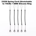 5-Pack Anti-Lost Retractable Pen Lanyards – Spring Cords Pen Safety Lanyard HIP 8mm ring set X5