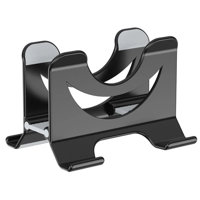 Adjustable Vertical Laptop Stand – Anti-Slip Desktop Holder Vertical Laptop Stand HIP black