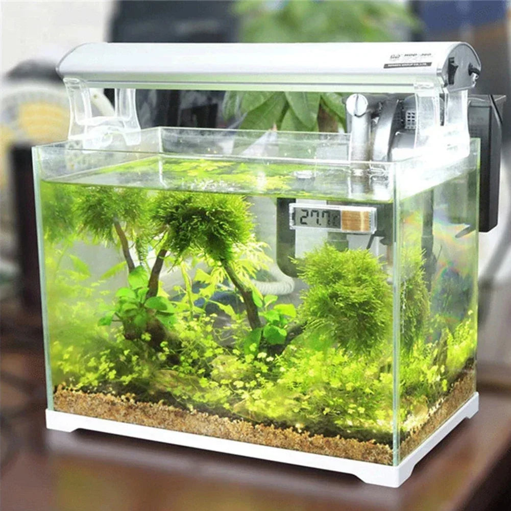 Electronic Fish Tank Temperature Waterproof Aquarium Thermometer 3D Digital LCD Fish Turtle Temp Aquarium Control Accessories HIP