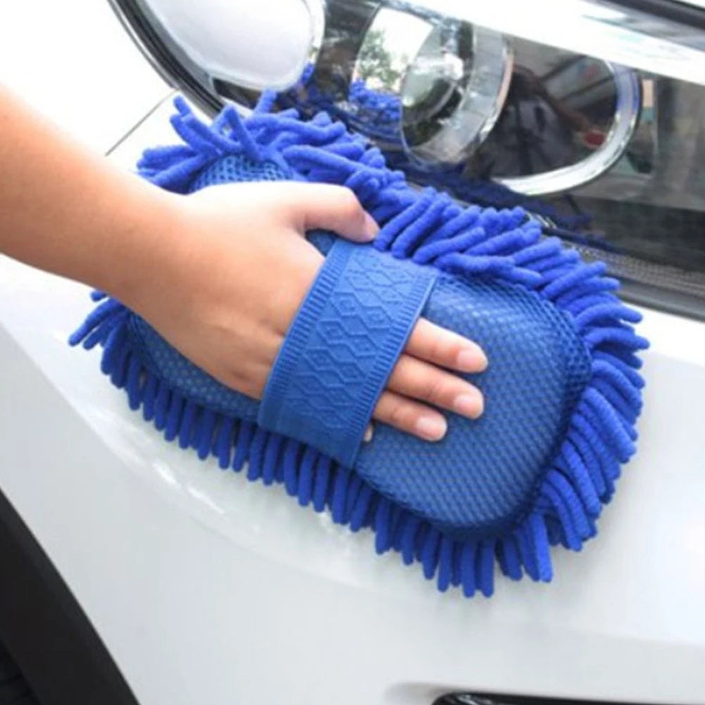 Microfiber Chenille Car Wash Sponge – Scratch-Free Pad Car Wash Sponge HIP