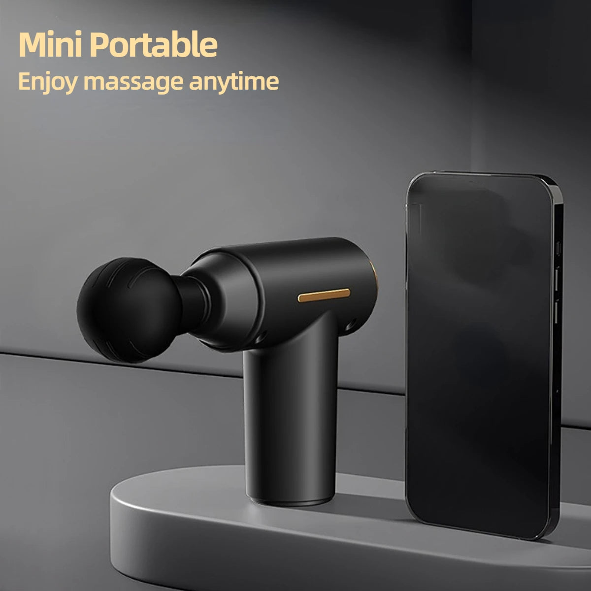 CAMMUO Portable Mini Massage Gun – Deep Muscle Relaxation Mini Massage Gun HIP