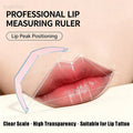 Lip Shape Design Ruler Permanent Makeup Lip Positioning Measuring Tool Symmetric Lip Contour Template Microblading Tattoo Artist HIP Gold