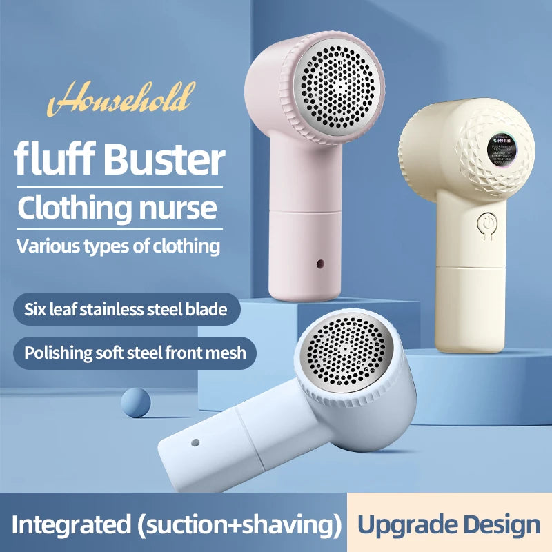 Rechargeable Electric Lint Remover & Fabric Shaver | Portable Electric Fabric Shaver HIP