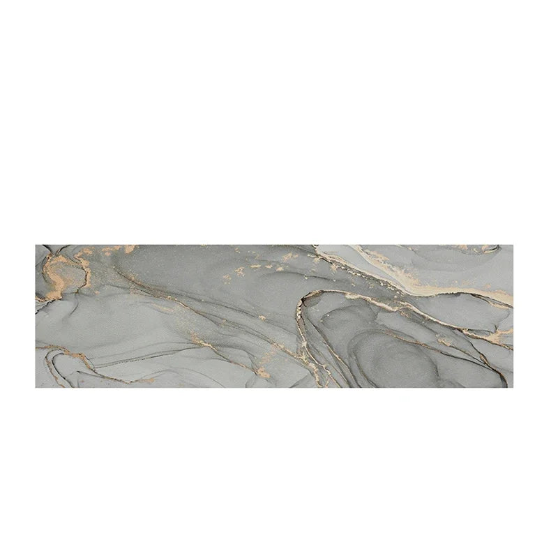 Marble Kitchen Mat – Waterproof Non-Slip PVC Leather Rug Kitchen Floor Mat HIP GU438-P 1pc 40x120cm