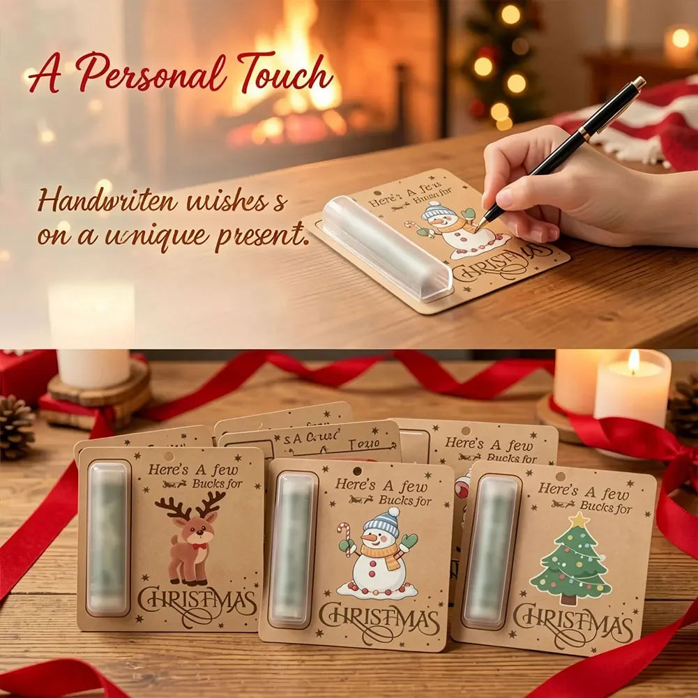 6PCS Multi Style Wallets Christmas Decoration Gift Racks Christmas Party Decorations Hanging Christmas Tree Decorations HIP
