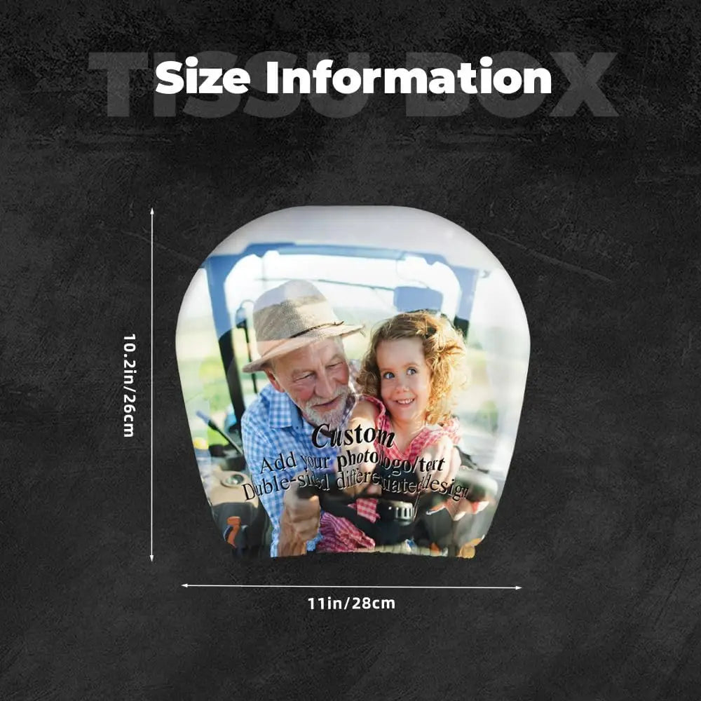 2-Pack Custom Car Headrest Covers – Personalized & Breathable Car Headrest Cover HIP