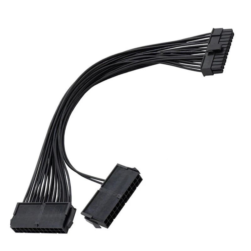 24-Pin ATX Dual PSU Splitter Synchronizer Cable – 30cm Mining ATX Power Cable HIP