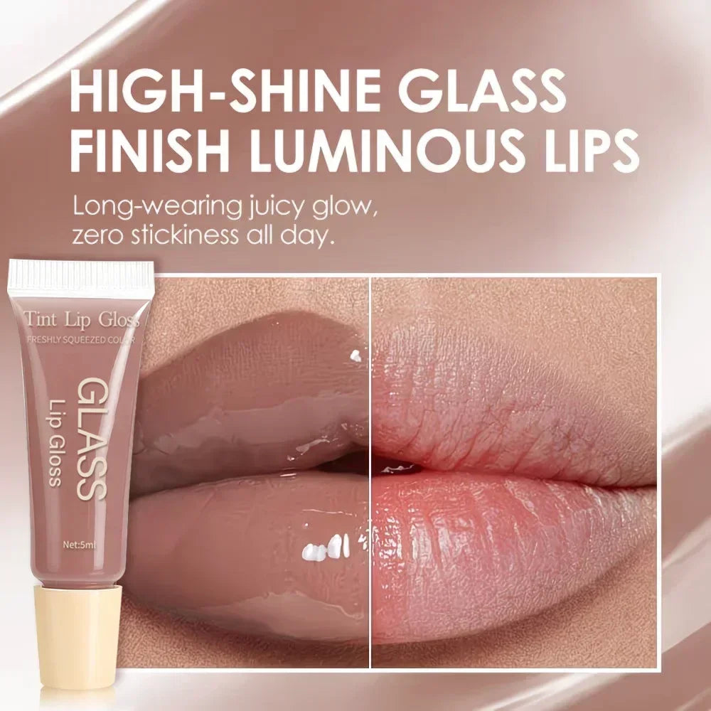 JUJU Dream Mirror Lip Gloss – Hydrating, Plumping & High Shine Mirror Lip Gloss HIP