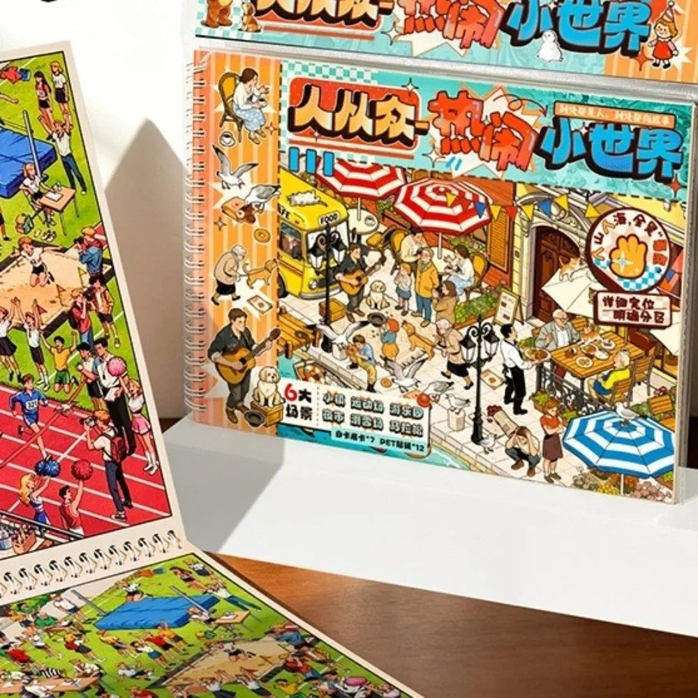 3D Miniature DIY Sticker Book – Scrapbooking & Journaling Kit DIY Sticker Book HIP