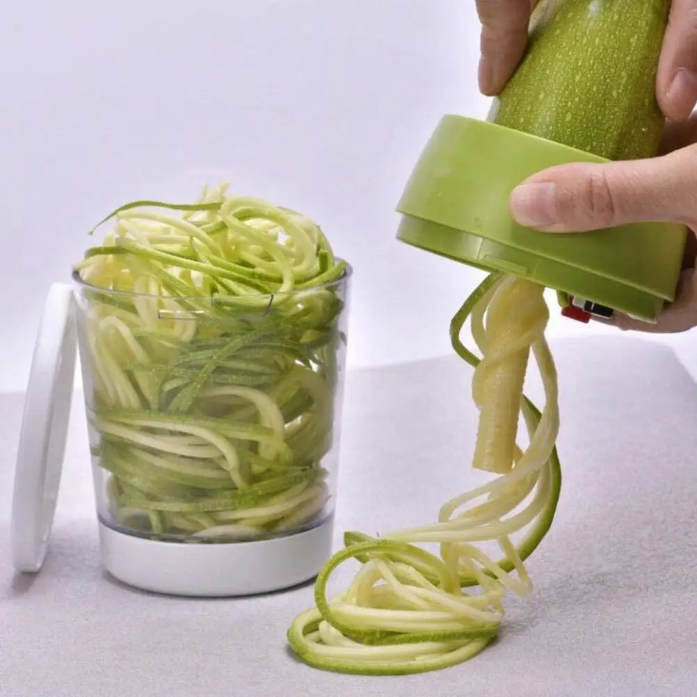 Vegetable Cutter Manual Spiral Cutter Kitchen Gadgets for Carrots Cucumbers Veggetti HIP