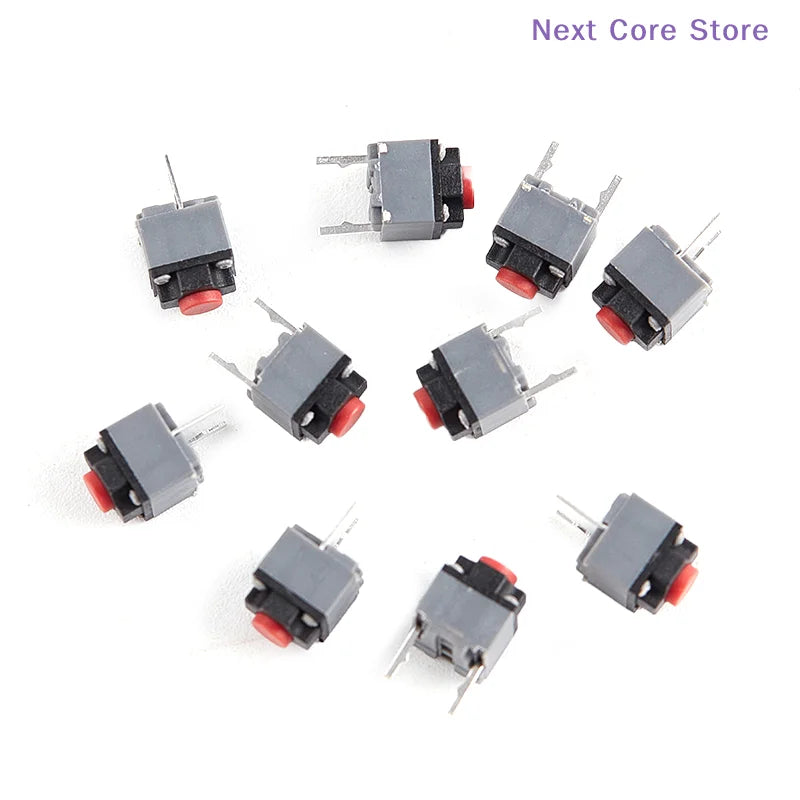 10-Pack Kailh Silent Mouse Micro Switches 6×6×7.3mm Mouse Micro Switch HIP