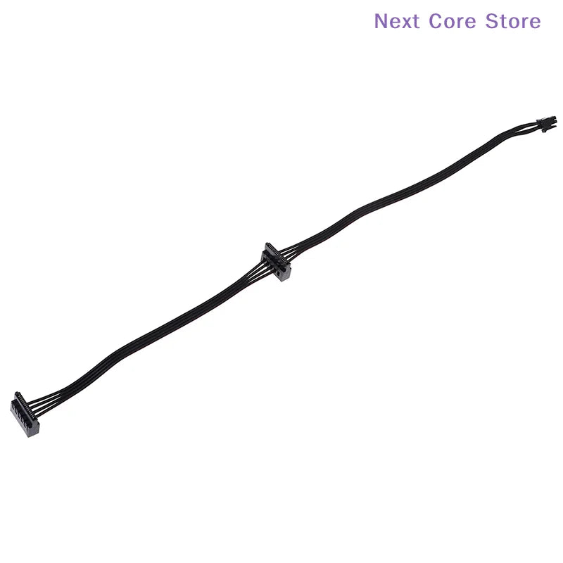 Mini 4-Pin to Dual SATA SSD Power Cable 45CM – M410 M610 SSD Power Cable HIP