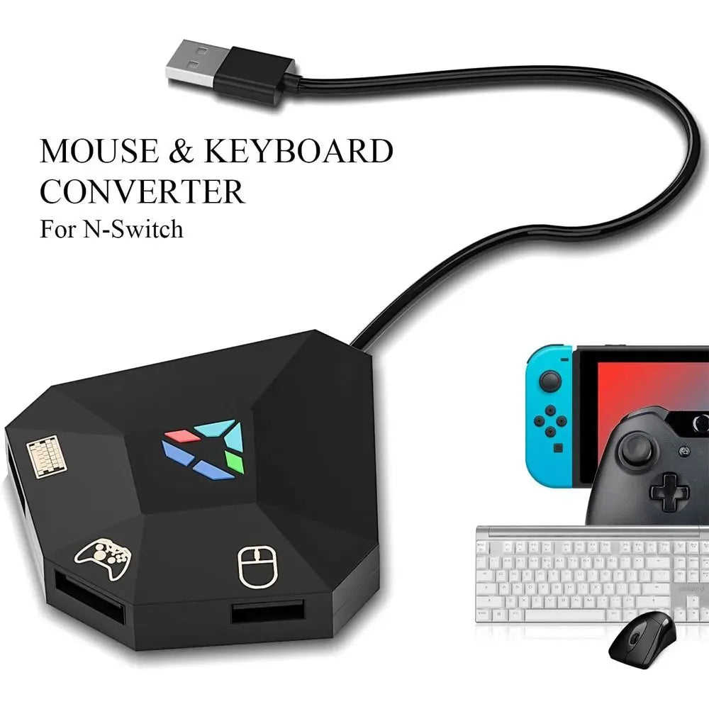 Keyboard & Mouse Converter Adapter – Switch, PS4, Xbox Game Controller Adapter HIP