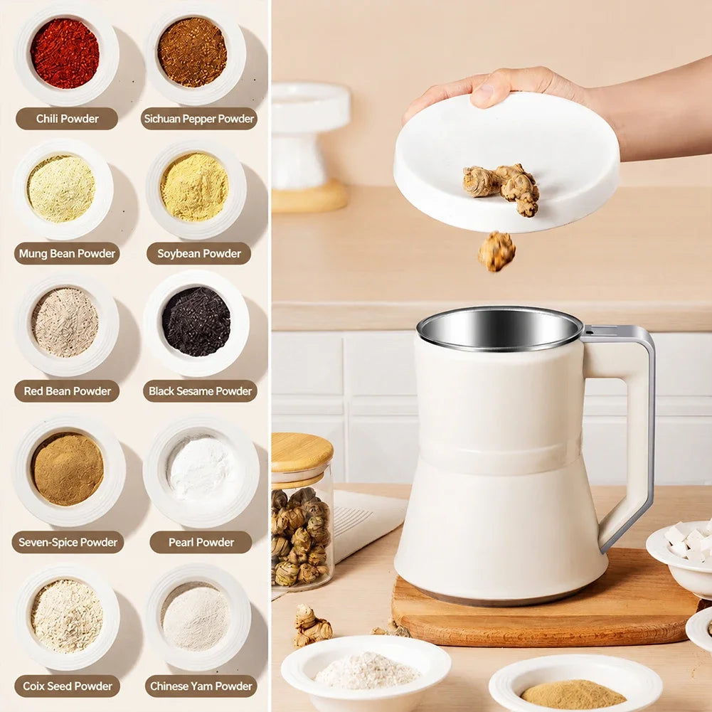 Electric Multifunctional Coffee Grain Grinder Small Spice Nut Stainless Steel Blade Dry Grinder Kitchen Utensils Easy Clean HIP