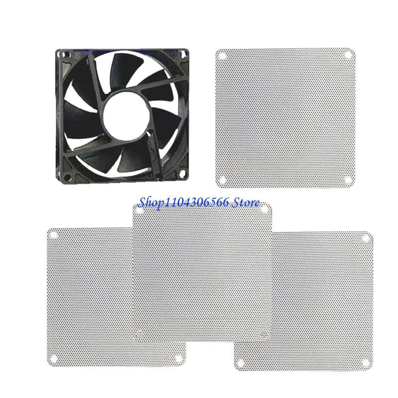 PVC Computer Fan Dust Filter Mesh 8–14cm – 5-Pack PC Fan Dust Filter HIP