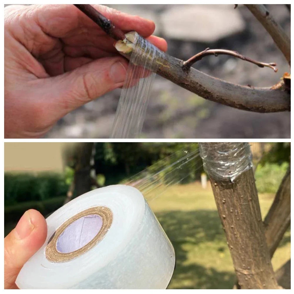 2/34/5cm PE Grafting Tape Film Self-adhesive Portable Garden Tree Plants Seedlings Grafting Supplies Stretchable Eco-friendly HIP