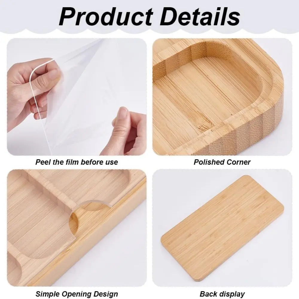 Wooden Watch Band Organizer – 4/8/9 Slots & Acrylic Lid Watch Band Organizer HIP