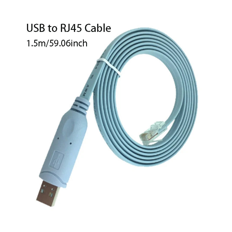 USB to RJ45 Console Cable – RS232 Adapter for Cisco & Huawei Console Cable Adapter HIP
