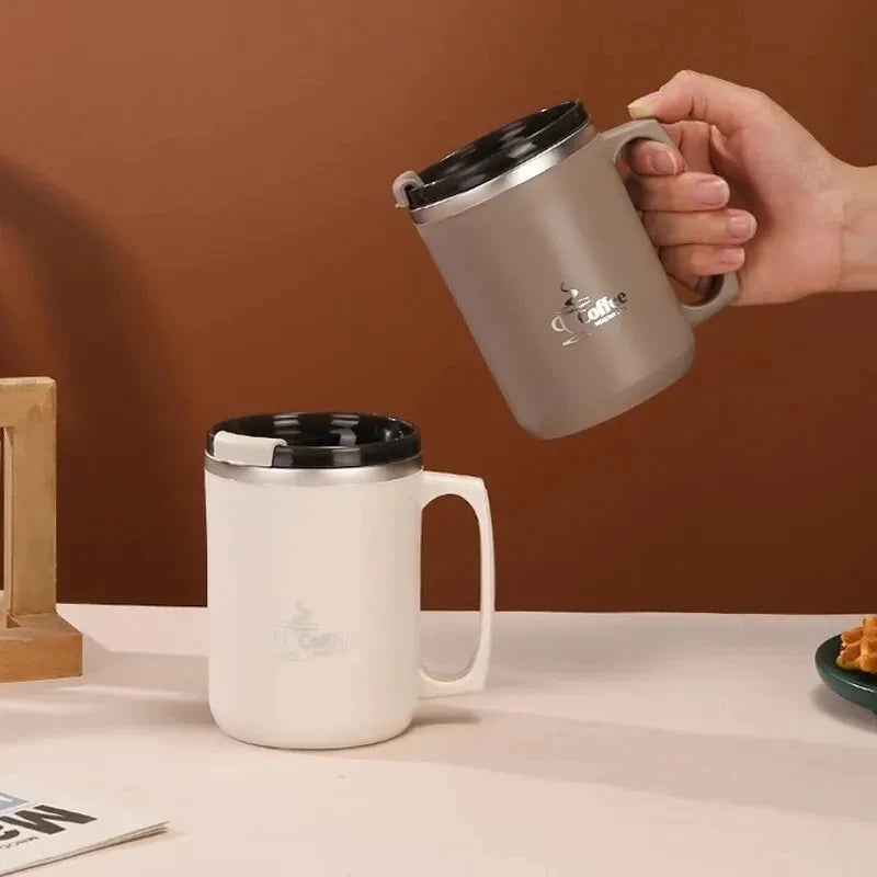 480ml Stainless Steel Double Wall Thermal Coffee Mug | BPA-Free Thermal Insulated Mug HIP