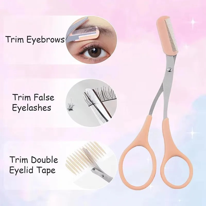 RUZOFO Eyebrow Trimmer Kit – Razor, Scissors & Comb Eyebrow Trimmer Kit HIP