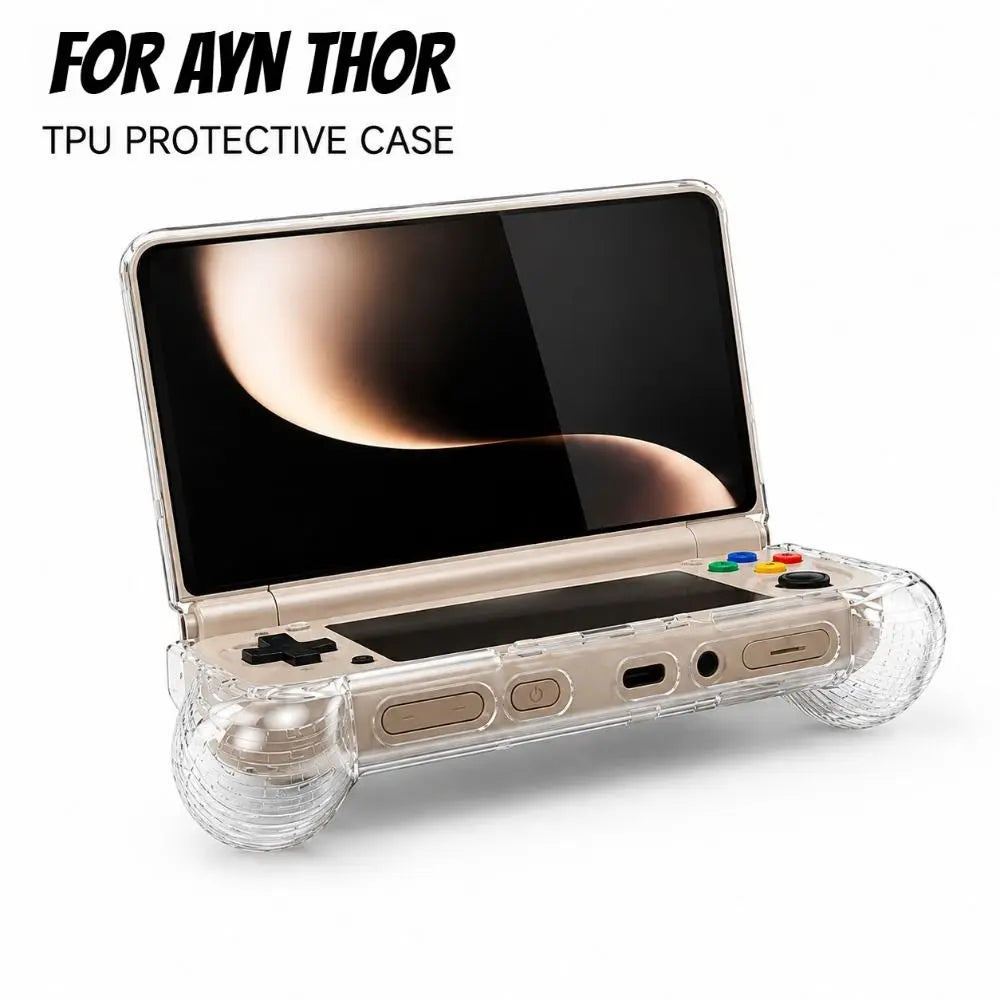 2-in-1 TPU Shockproof Case for AYN THOR Gaming Console Gaming Console Case HIP