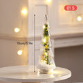 Realistic Pine Needles LED Tabletop Christmas Tree Night Light Holiday Home Bedroom Decor Gift for Family Christmas Lights HIP 01 S