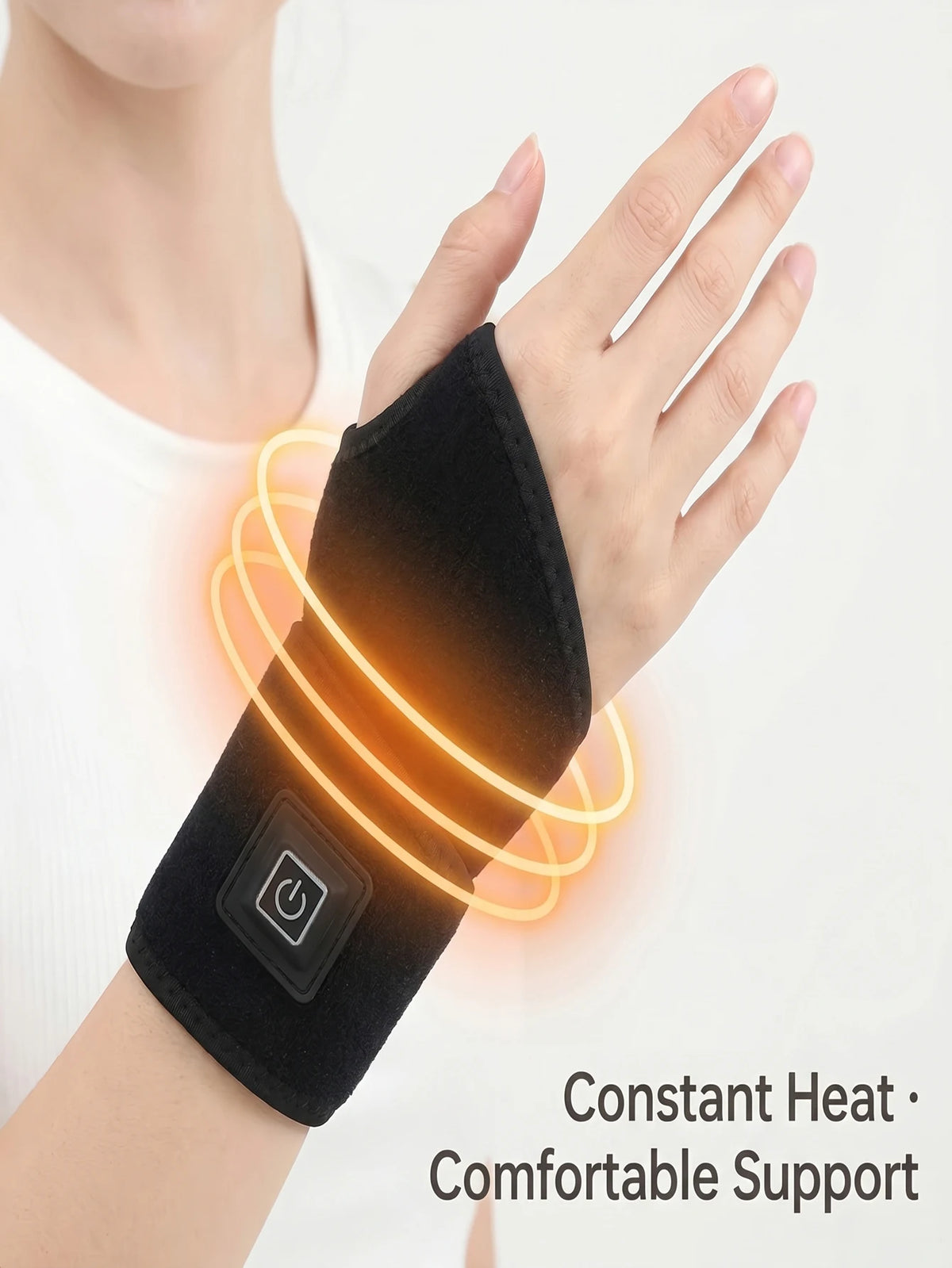USB Electric Heated Wrist Brace – Adjustable & Breathable Heated Wrist Brace HIP