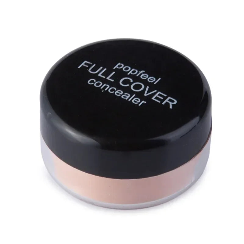 Popfeel Full Cover Concealer Hide Blemish Creamy MakeUp Face Lip Eye Foundation Makeup Contouring Corrector Make Up HIP