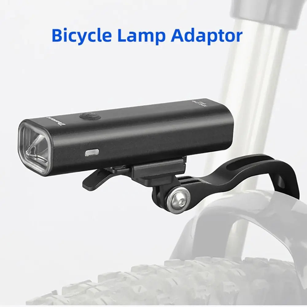Bike Headlight Mount Bracket with GoPro Interface – MTB LED Bike Light Mount HIP