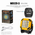 ESMARTER COB LED Work Light – Rechargeable Portable Floodlight LED Work Light HIP W8129-3 yellow