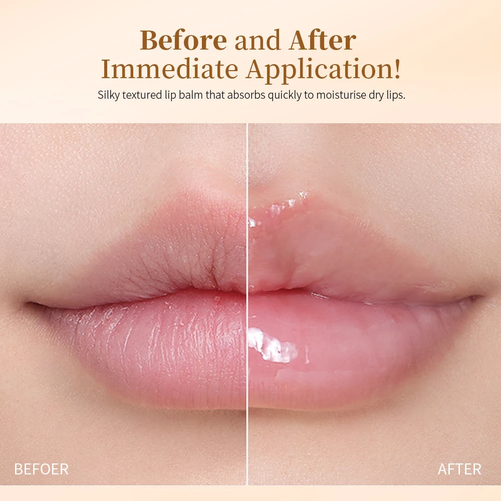 Lips Glosses Lip Butter Balm Set Travel Size Hydrate Moisturize Plump Lips Nourishing Improves Dry Lips Woman Makeup Cosmetics HIP