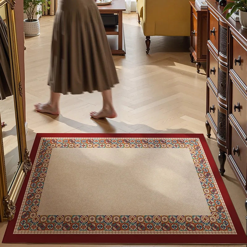 PVC Leather Anti-Slip Waterproof Kitchen & Entrance Floor Mat PVC Floor Mat HIP GU6018-P 1pc 140x200cm