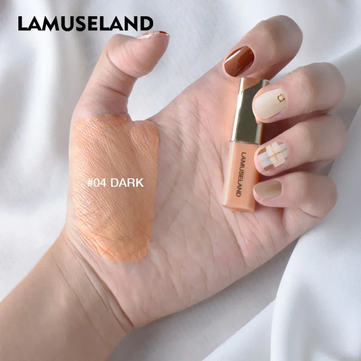3 Colors Liquid Concealer High Covering Moisturizing Oil Control Foundation Invisible Pores Dark Circles Freckle Face Makeup HIP 04