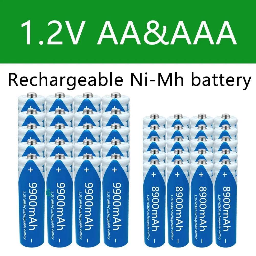 DAWEIKALA AA/AAA 1.2V NiMH Rechargeable Batteries | High Capacity Rechargeable Batteries HIP
