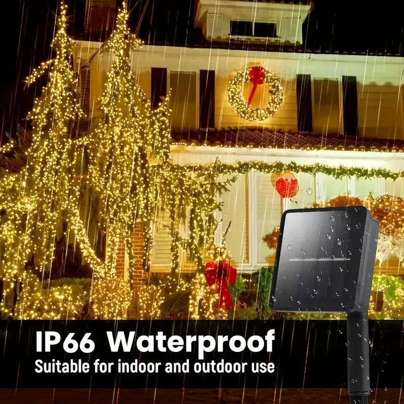 Solar LED String Lights – Outdoor Waterproof Fairy Lights Solar String Lights HIP