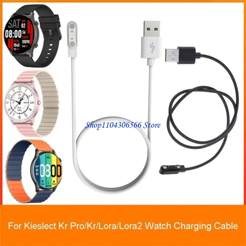 USB Charging Stand & Cord for Kieslect Kr Smartwatch Smartwatch Charger HIP