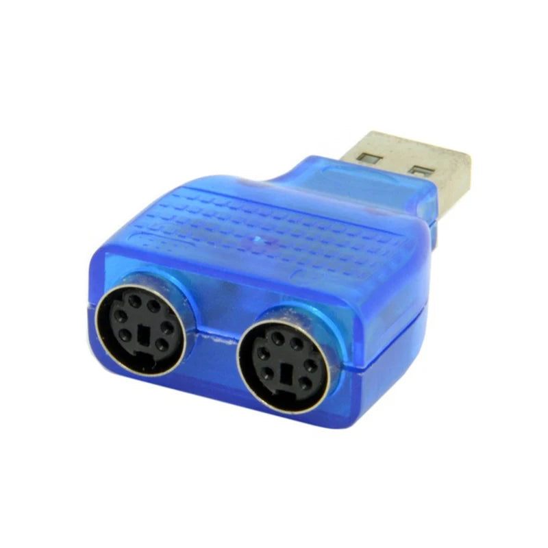 USB to Dual PS/2 Adapter Cable – Keyboard & Mouse Converter USB PS/2 Adapter HIP