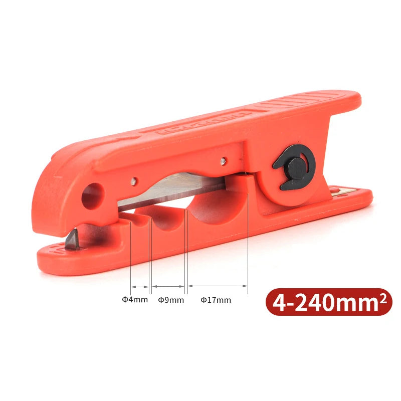 Round Cable Stripper & Slitter – Wire Jacket Removal Max 240mm² Wire Stripper Tool HIP