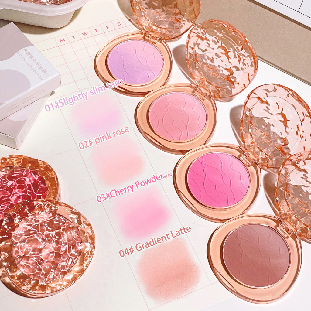 HISYI Gradient Matte Blush – Natural Daily Nude Makeup Powder Blush HIP