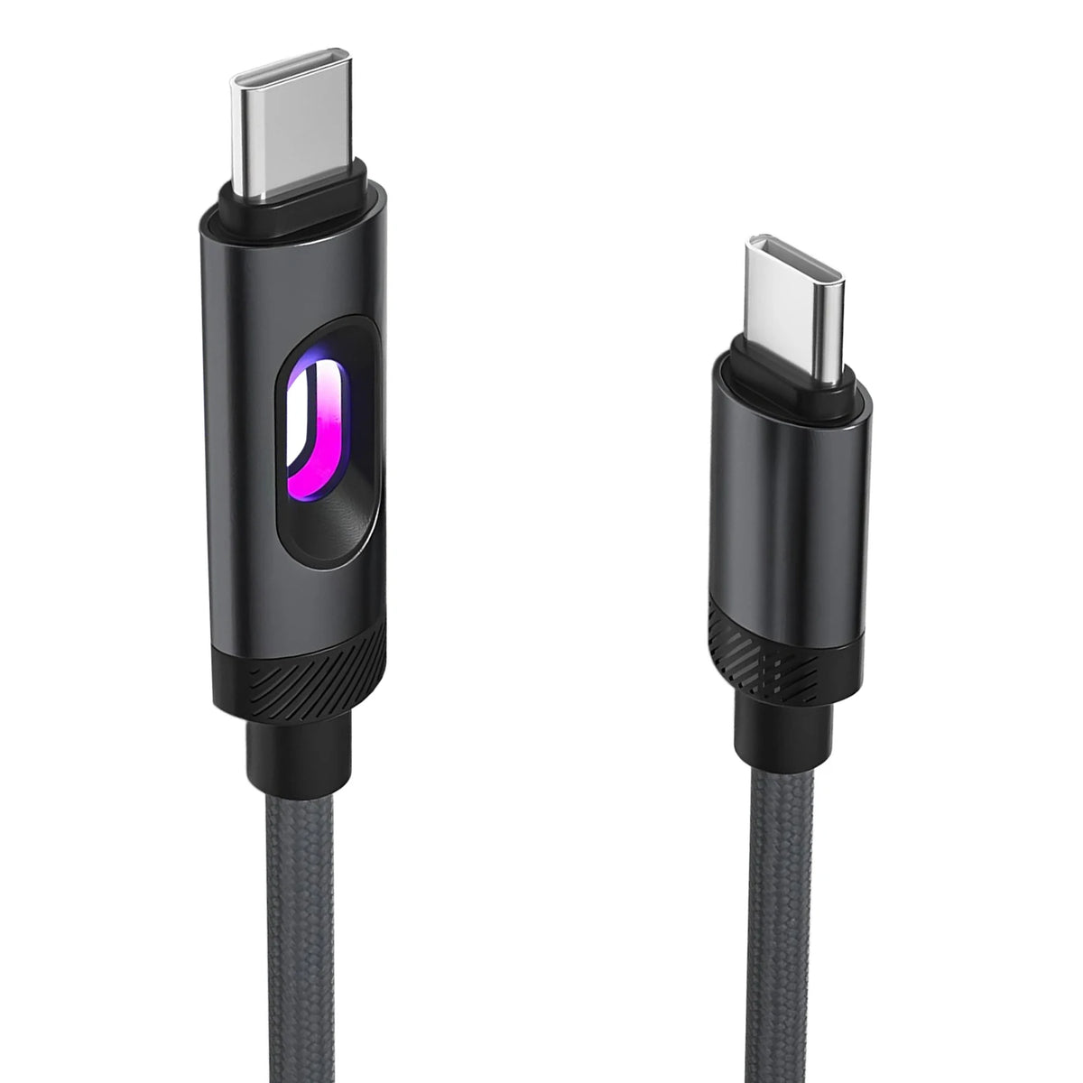 BESY LED Dual-PD USB-C to USB-C Fast Charging Cable 3A USB-C Charging Cable HIP