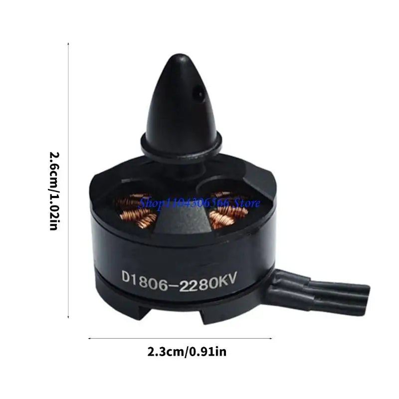 1806 2280KV Brushless Motor – Reverse Thread for DIY UAV Brushless Drone Motor HIP