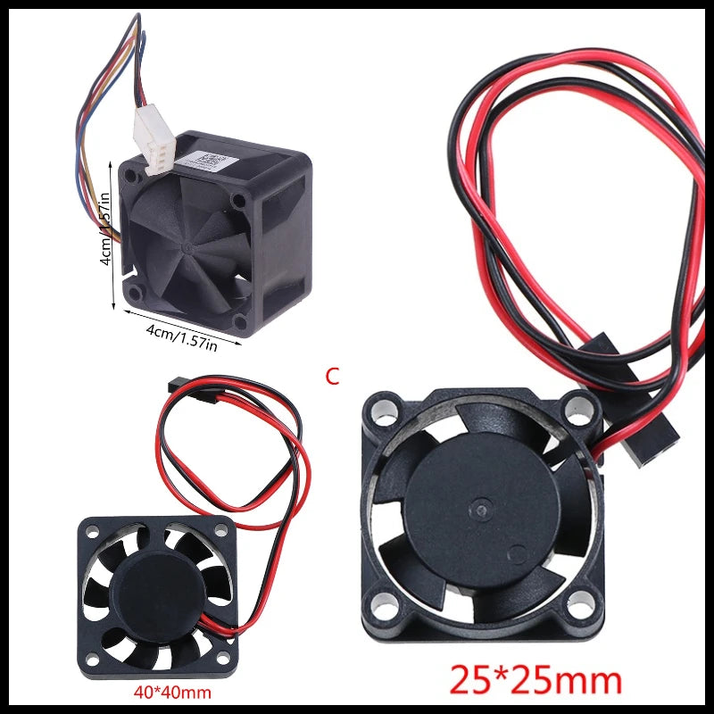 12V 40mm 4-Pin PWM Server Cooling Fan – Dual Ball Bearing Server Cooling Fan HIP