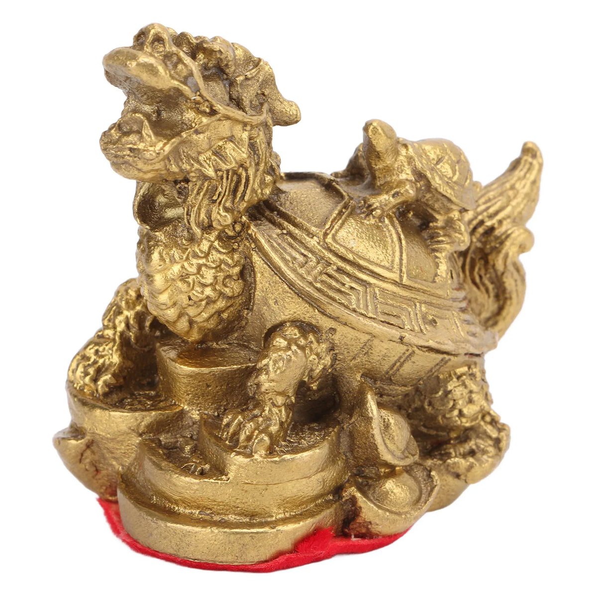 Feng Shui Decoration Dragon Tortoise Feng Shui Copper Casting Craft Decoration Home Decoration Feng Shui Gifts Feng Shui Turtle HIP A
