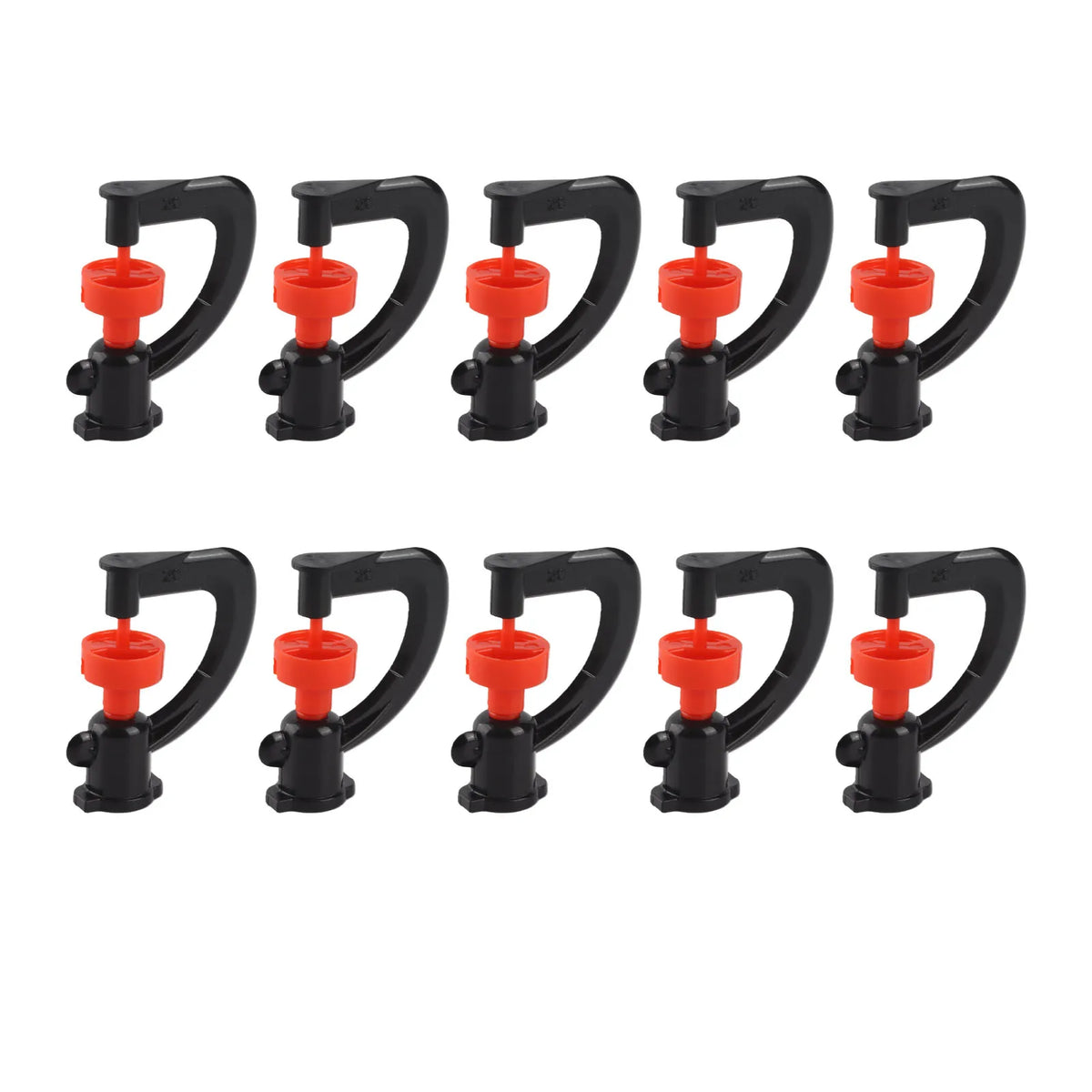 G Type Sprinkler Heads 360 Degree Rotation Spray Nozzles for Garden Irrigation Orange Wheel 360° Rotary Sprinkler Heads HIP
