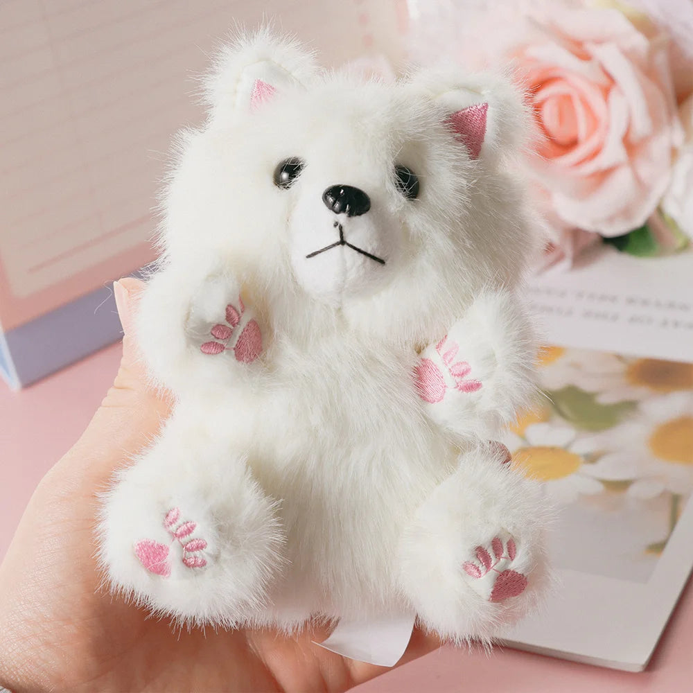Samoyed Plush Toy – Realistic Soft Stuffed Dog Doll Stuffed Plush Toy HIP