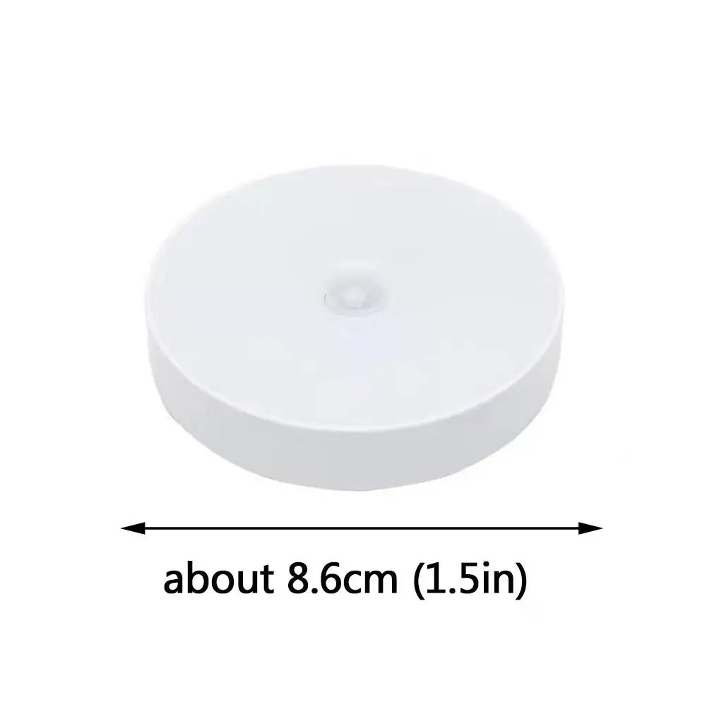 Rechargeable LED Under Cabinet Lights Motion Sensor Night Light Smart Lamp Stairs Closet Wardrobe Kitchen Light Bedroom Decor HIP