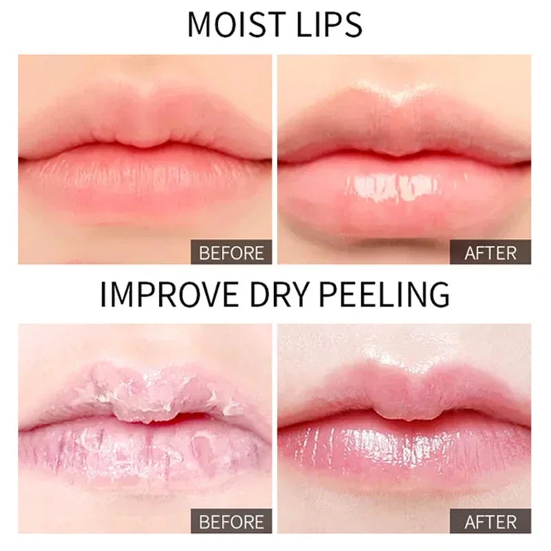 Crystal Jelly Lip Gloss Capsule Lip Plumper Oil Shiny Clear Lips Oil Moisturizing Women LipGloss Balm Makeup Lip Tint Cosmetics HIP